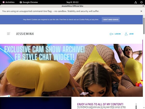 Jessieminxxx.com Discounts
