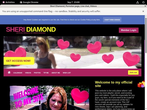Sheri Diamond With Bank Pay