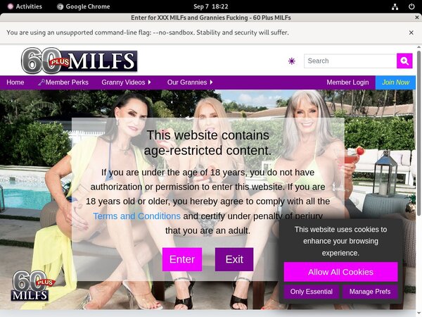 60 Plus MILFs Website Accounts