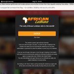 Africanlesbians Become A Member