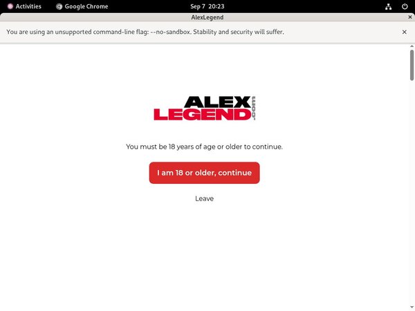 Alex Legend Desktop