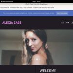 Alexiacage.modelcentro.com Boobs