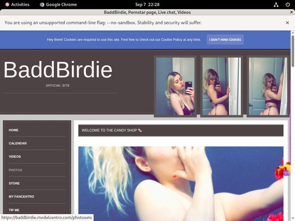 Baddbirdie.modelcentro.com Join By Check