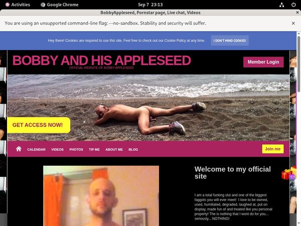 Bobbyappleseed Free Acc