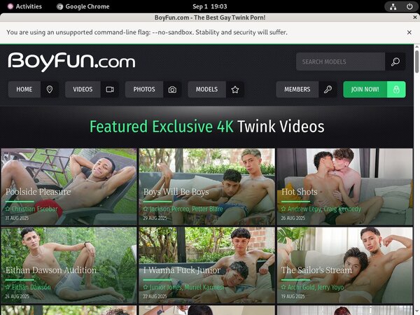 Boy Fun Payment