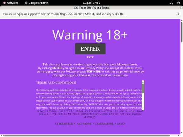 Caliteens.com Acc Free