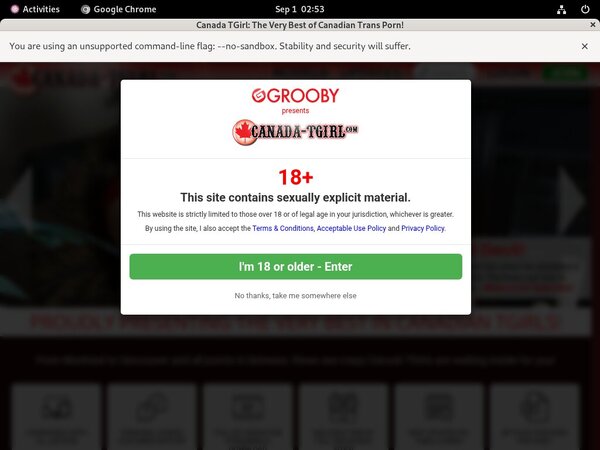 Canada TGirl Discount Coupon