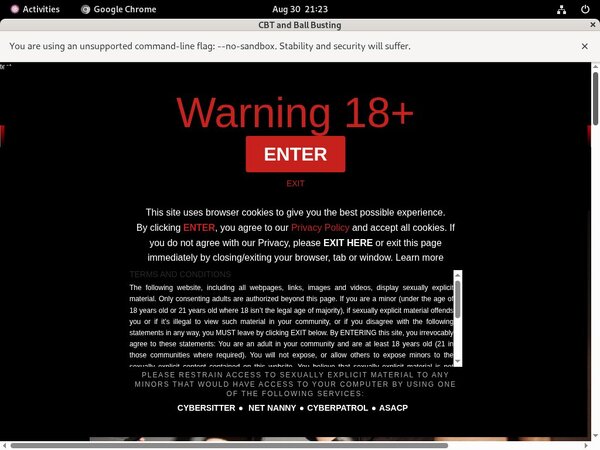 Cbtandballbusting Free Username