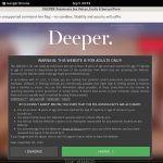 Deeper.com Working Passwords