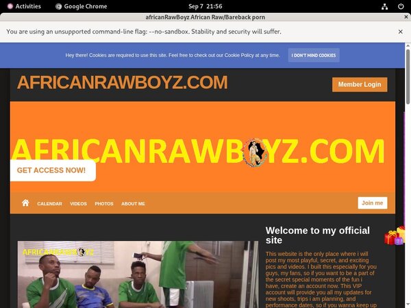 Discount AfricanRawBoyz