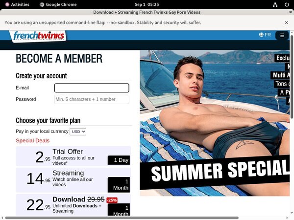 Discount French Twinks Trial Link