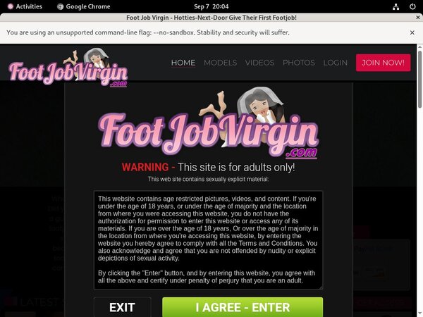 Foot Job Virgin Com Logins