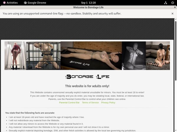 Free Bondage Life Trial
