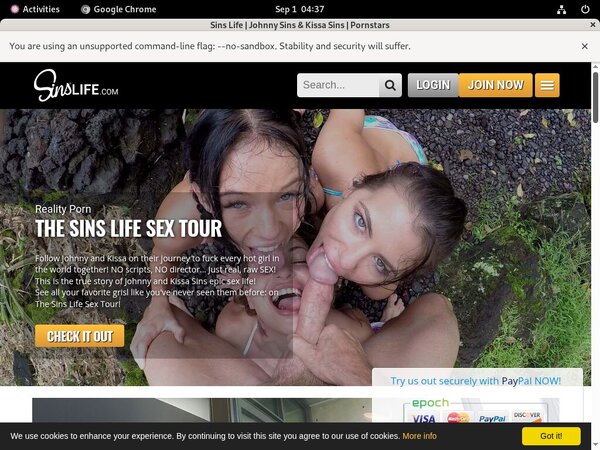 Free Sins Life Discount Deal