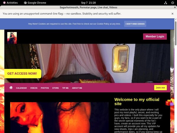 Free Sugarhotmouth.com Trial Account