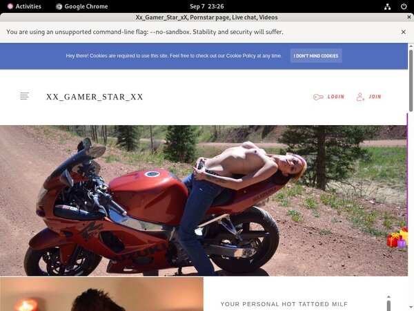 Free Xxgamerstarxx.modelcentro.com Trial Access