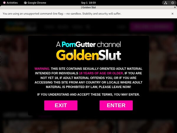 Goldenslut.com Free Trial Tour