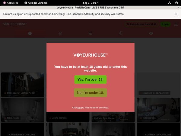 House Voyeur Passwords