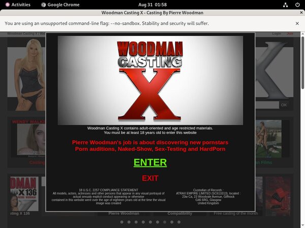 Join Woodman Casting X