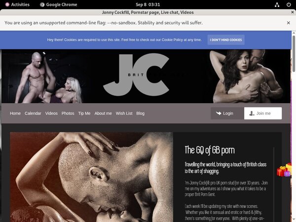 Jonny Cockfill Valid Account