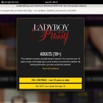 Ladyboy Pussy Gratuite