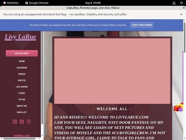 LivyLaRue Trial Memberships