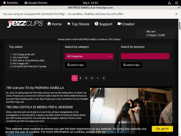 Mistress Isabella Free Trial 2018