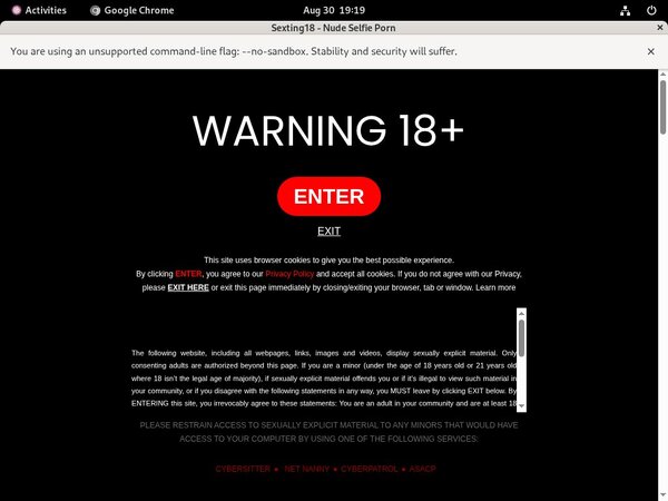 New Free Sexting 18 Account