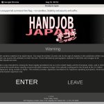 New Handjobjapan Account New Handjobjapan Account