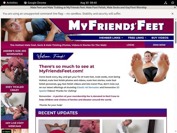 New My Friends Feet Videos