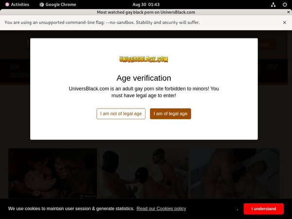 Passwords Univers Black Free