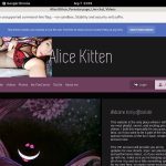 Porn Pass Alicekitten.modelcentro.com