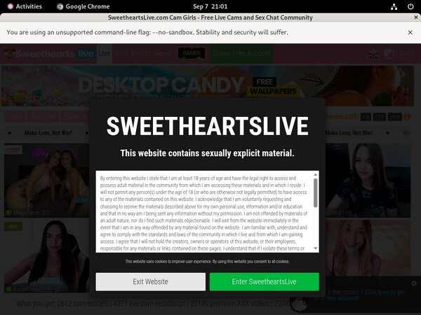 Premium Sweetheartslive Password
