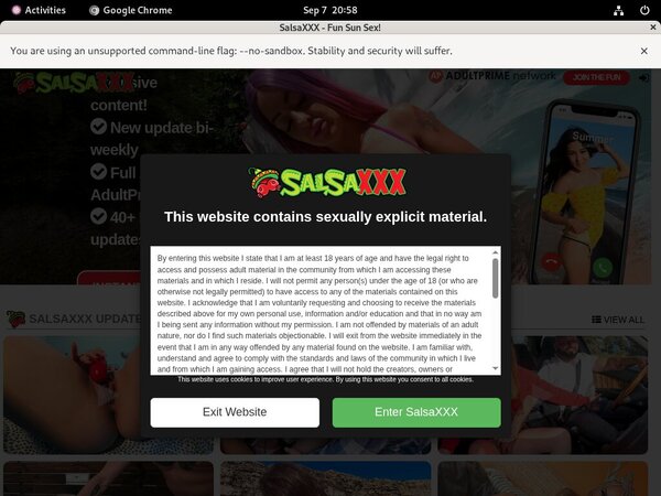 Salsaxxx Stolen Password