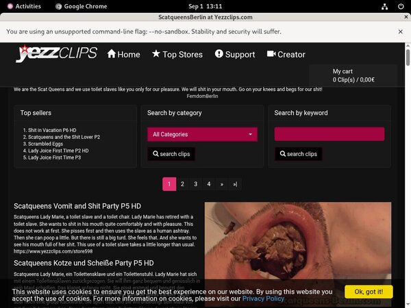 Scatqueensberlin Discount Porn