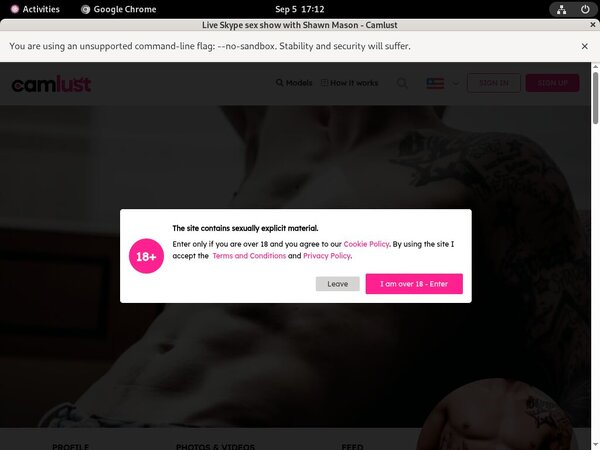 ShawnMason Free Trial Membership
