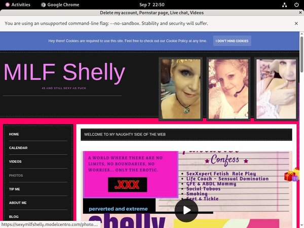 Sign Up Sexymilfshelly.modelcentro.com Free