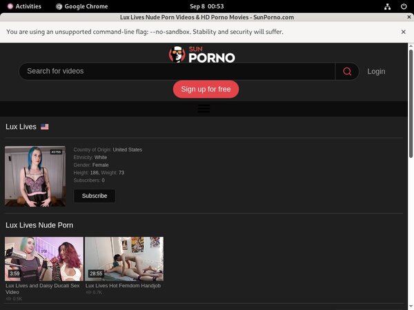 Sunporno.com Discount Logins