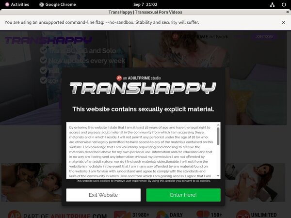 Trans Happy Trial Offer