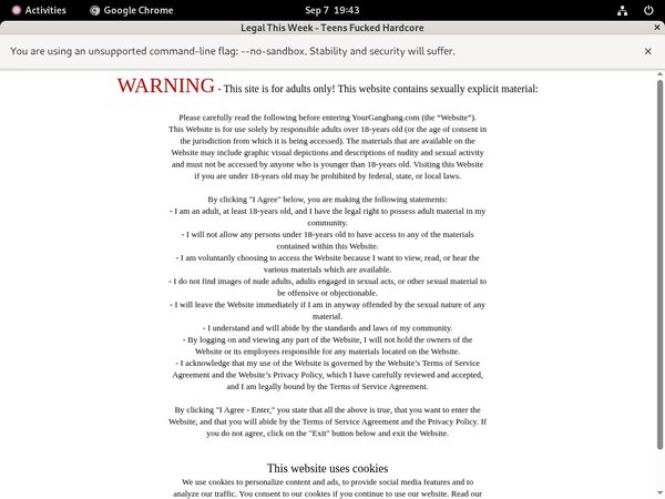 Working Yourgangbang.com Account