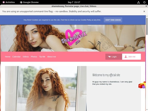 Free Shamelessxy Account And Password
