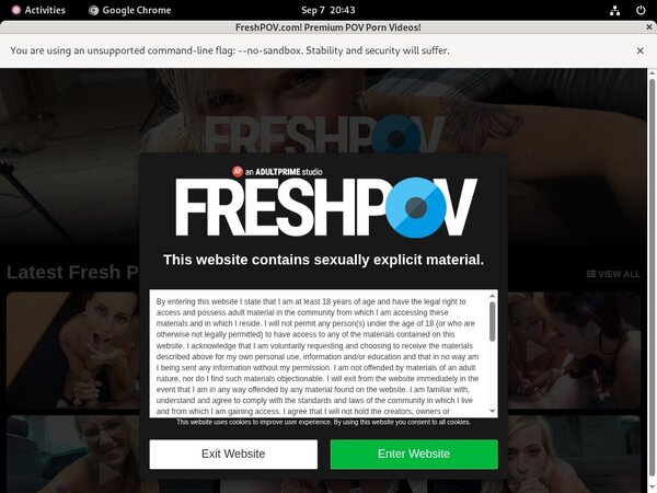 Freshpov Trial Link