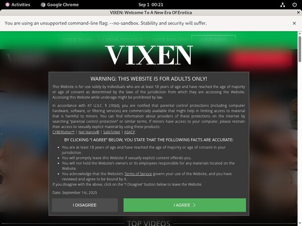 Free Vixen.com Username And Pass