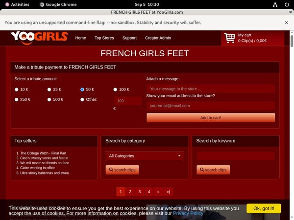 FRENCH GIRLS FEET Logins For Free